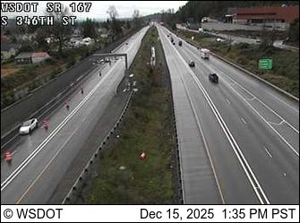 Algona: SR 167 at MP 13.5: S 346th St