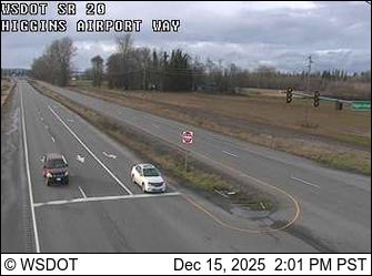 Anacortes: SR 20 at MP 55.9: Higgins Airport Way
