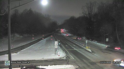 Yonkers: Bronx River Parkway at Leewood Drive