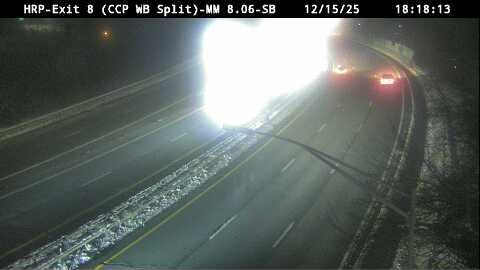 New Rochelle: Hutchinson River Parkway at Exit 8 (CCP WB Split)