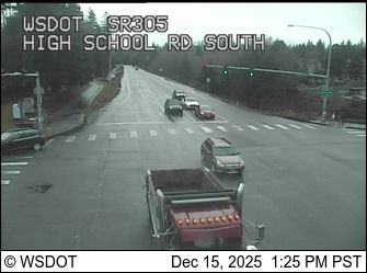 Bainbridge Island › South: SR 305 at MP 0.2: High School Rd South