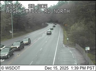 Bainbridge Island › North: SR 305 at MP 0.2: High School Rd North