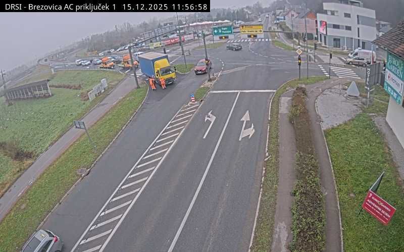 Podsmreka: R2-409, Ljubljana (Vič) - Brezovica, pri AC priključku Brezovica