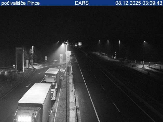 Pince: A5, Maribor - počivališče