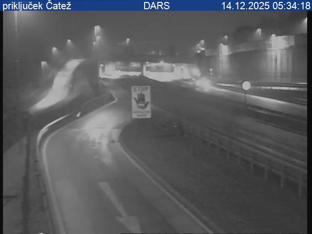 Catez ob Savi: A2/E70, Karavanke - Obrežje, priključek Čatež