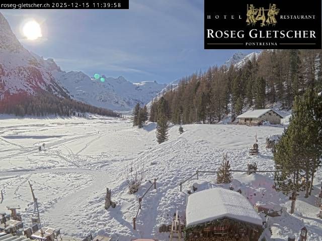 Sankt Moritz › South: Hotel Restaurant Roseg Gletscher