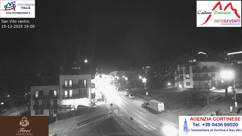 San Vito di Cadore › North: San Vito - Venetien, Italien: centro paese