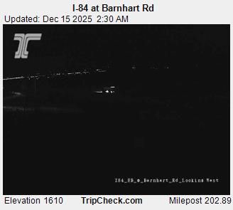 Pendleton: I-84 at Barnhart Rd