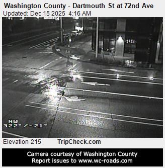Portland: Washington County - Dartmouth St at 72nd Ave