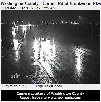 Hillsboro: Washington County - Cornell Rd at Brookwood Pkwy