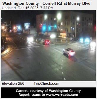 Cedar Mills: Washington County - Cornell Rd at Murray Blvd