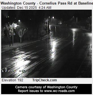 Hillsboro: Washington County - Cornelius Pass Rd at Baseline Rd