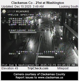 Milwaukie: Clackamas Co - 21st at Washington