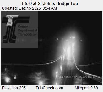 Portland: US30 at St Johns Bridge Top