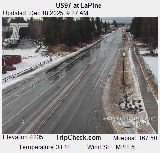 La Pine: US97 at LaPine