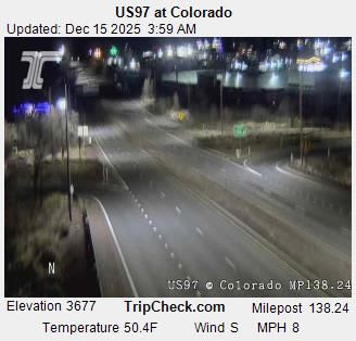 Bend: US97 at Colorado