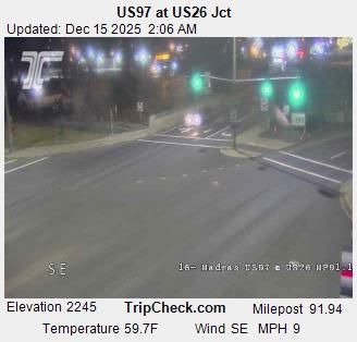 Metolius: US97 at US26 Jct