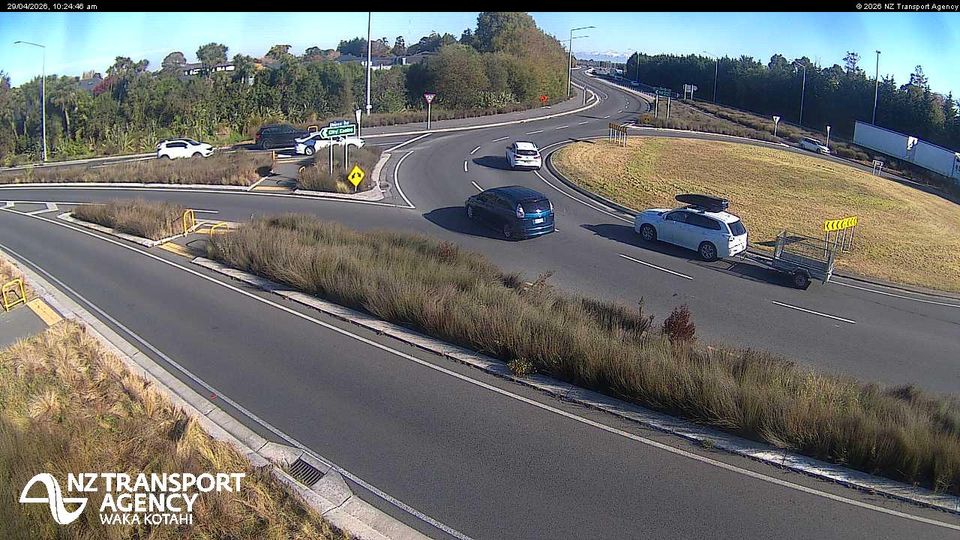 Christchurch › North: SH74 Innes Rd Roundabout