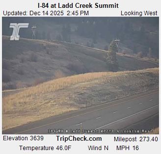 Perry: I-84 at Ladd Creek Summit