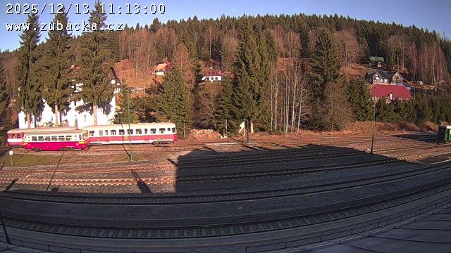 Korenov: Liberecký kraj, Česko: nádraží