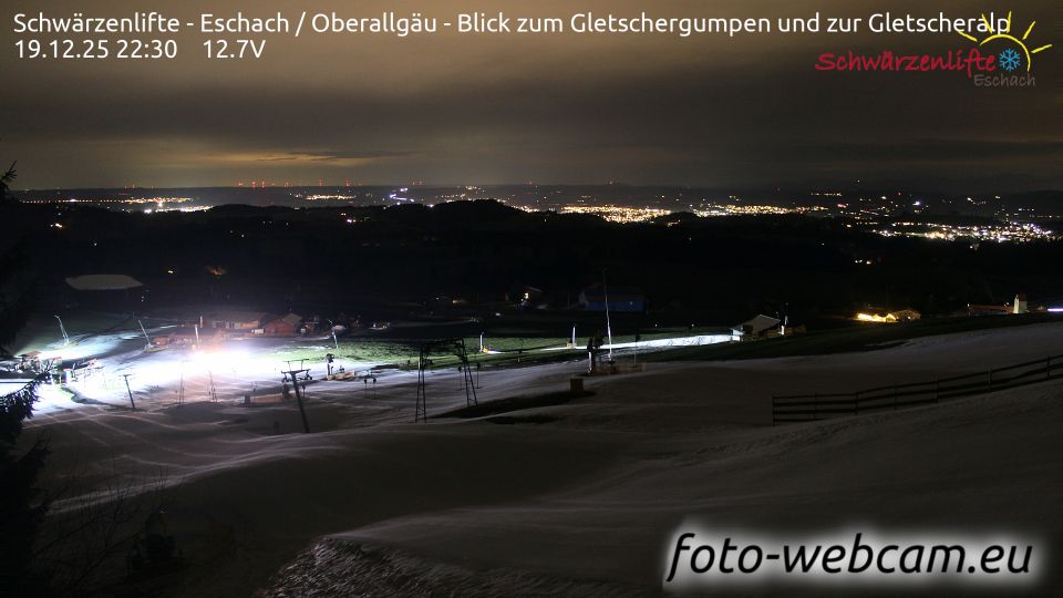 Buchenberg: Schwärzenlifte - Eschach - Oberallgäu - Blick zum Gletschergumpen und zur Gletscheralp