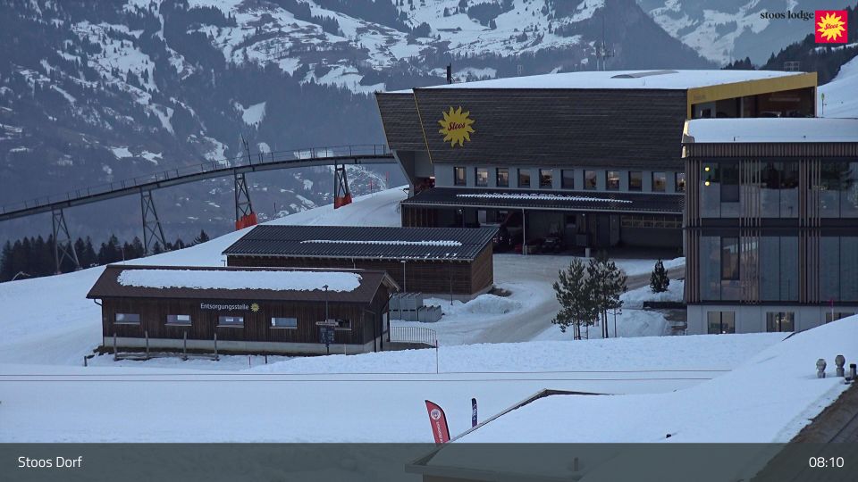 Stoos SZ: Stoos - Stoos Dorf, NEUE BERGSTATION
