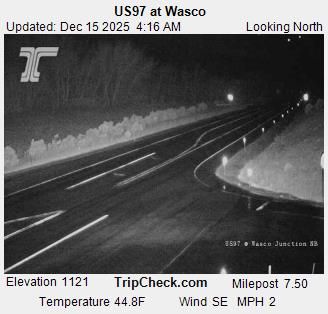Wasco: US97 at