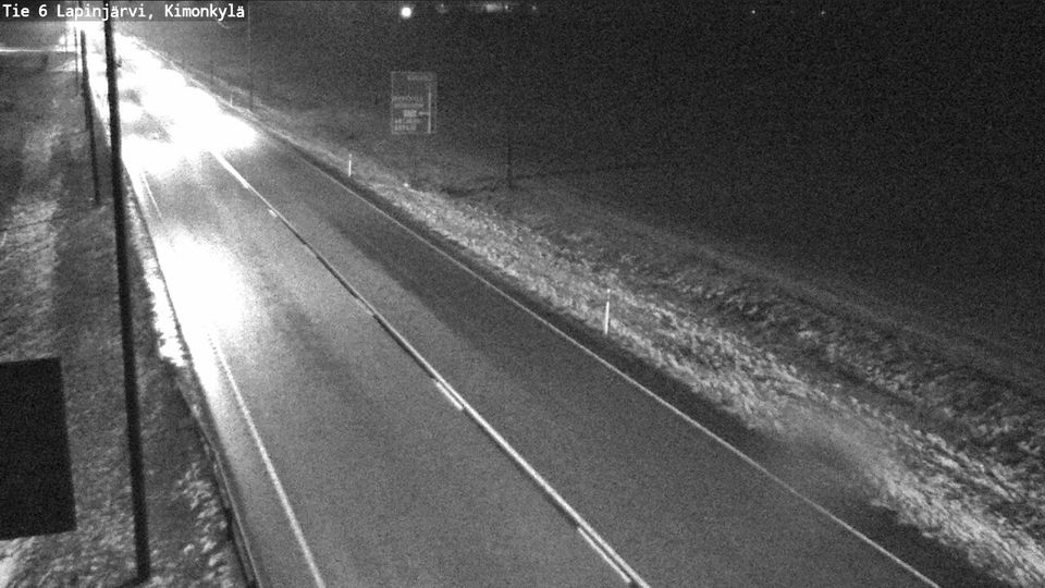 Lapinjarvi: Tie 6 - Kimonkylä - Kouvolaan