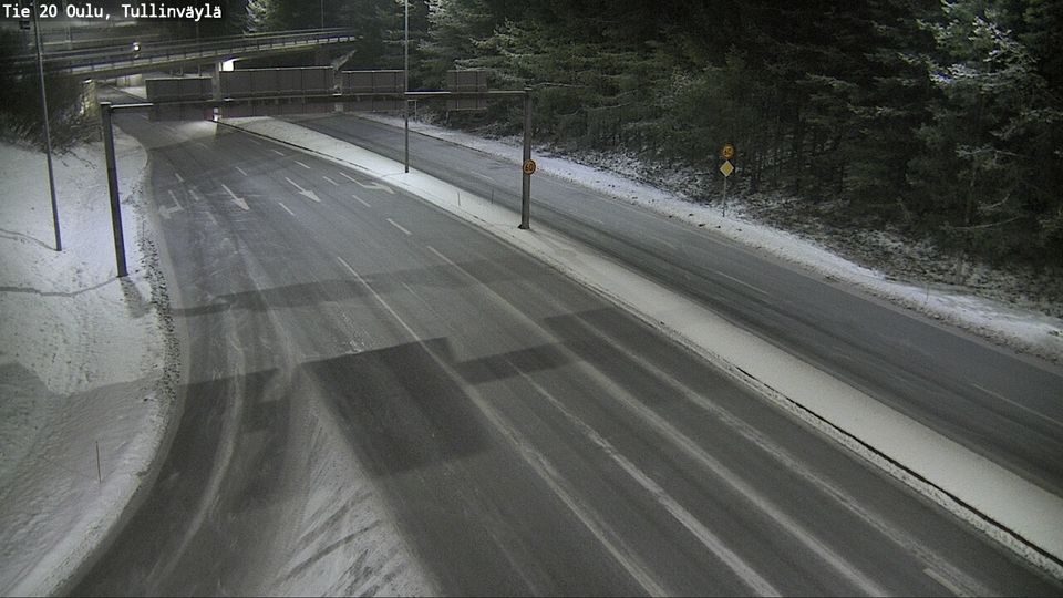 Oulu: Tie 20 - Tullinväylä - Ouluun