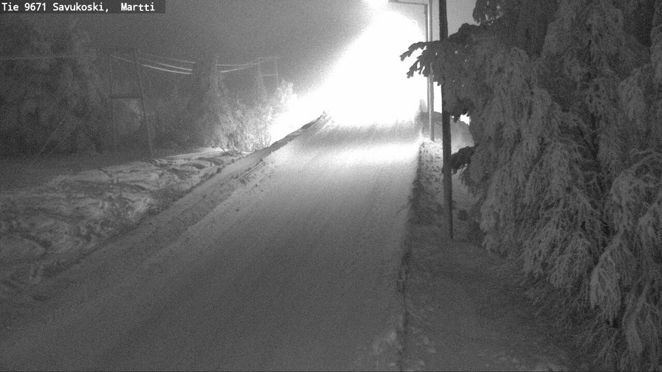 Savukoski: Tie 9671 - Martti - Tulppioon