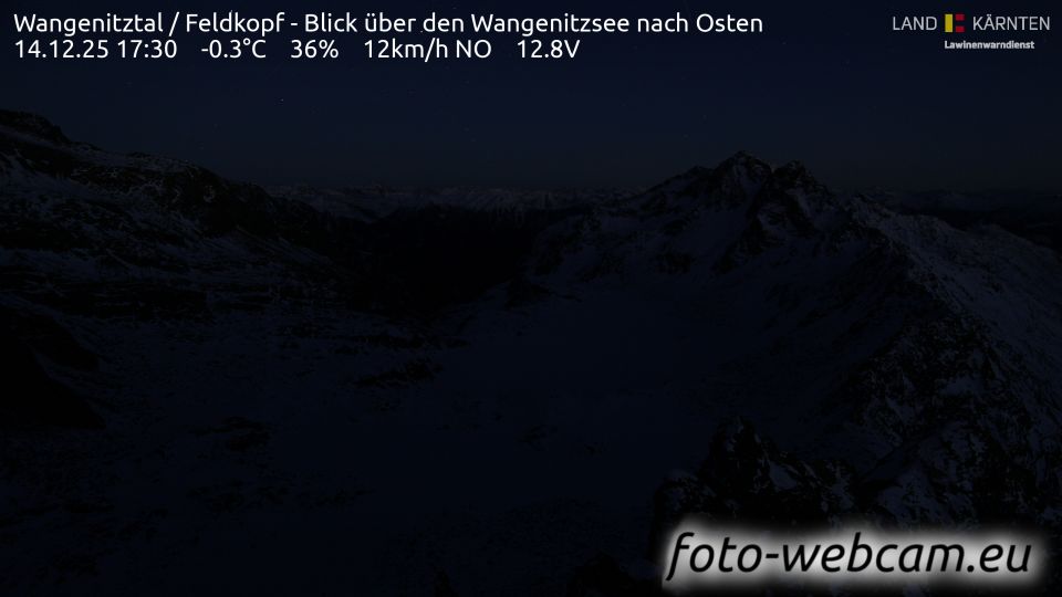 Gemeinde Thurn: Wangenitztal - Feldkopf - Blick über den Wangenitzsee nach Osten