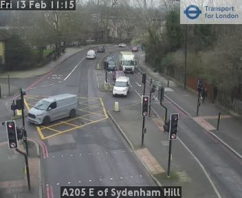 London: A205 E of Sydenham Hill