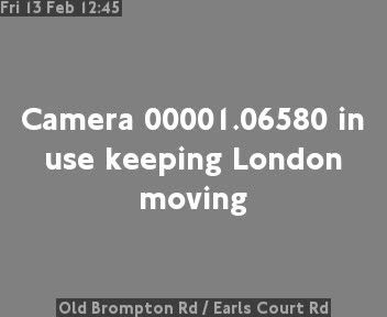 London: Old Brompton Rd - Earls Court Rd