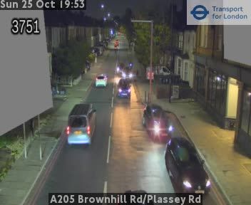 London: A205 Brownhill Rd/Plassey Rd