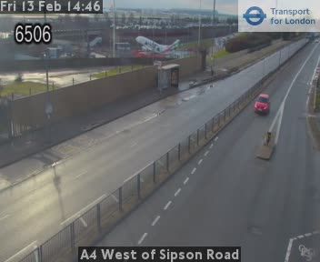 London: A4 West of Sipson Road