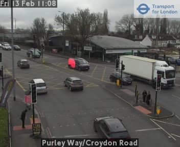 South Cambridgeshire: Croydon: Purley Way - Road