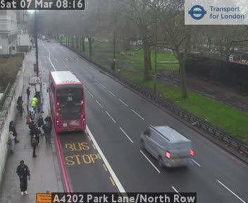 London: A4202 Park Lane/North Row