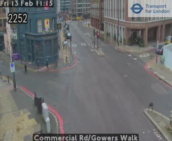 London: Commercial Rd/Gowers Walk