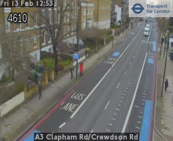 London: A3 Clapham Rd/Crewdson Rd
