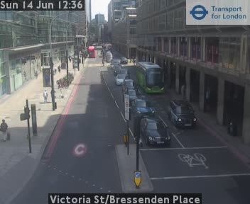 London: Victoria St/Bressenden Place