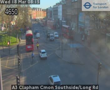 London: A3 Clapham Cmon Southside/Long Rd