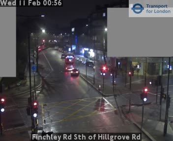 London: Finchley Rd Sth of Hillgrove Rd