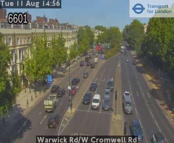 London: Warwick Rd/W Cromwell Rd