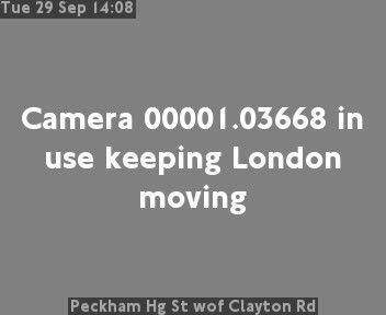 London: Peckham Hg St wof Clayton Rd