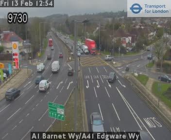 London Borough of Barnet: A1 Barnet Wy/A41 Edgware Wy