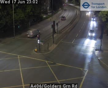 London: A406/Golders Grn Rd