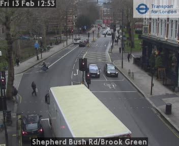 Acton: Shepherd Bush Rd/Brook Green