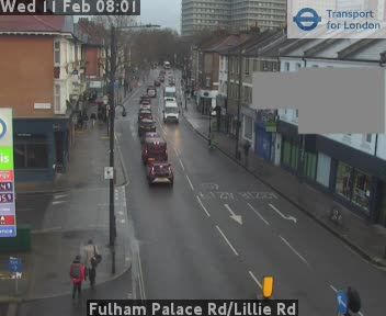 London: Fulham Palace Rd/Lillie Rd