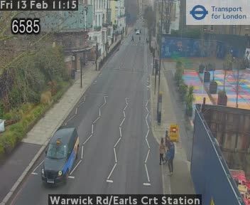 London: Warwick Rd/Earls Crt Station