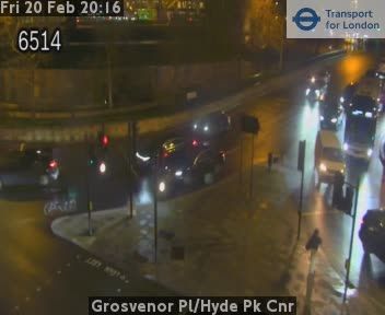 London: Grosvenor Pl/Hyde Pk Cnr